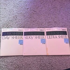 Berkshire Sheer Hosiery Trio in Neutral Shades